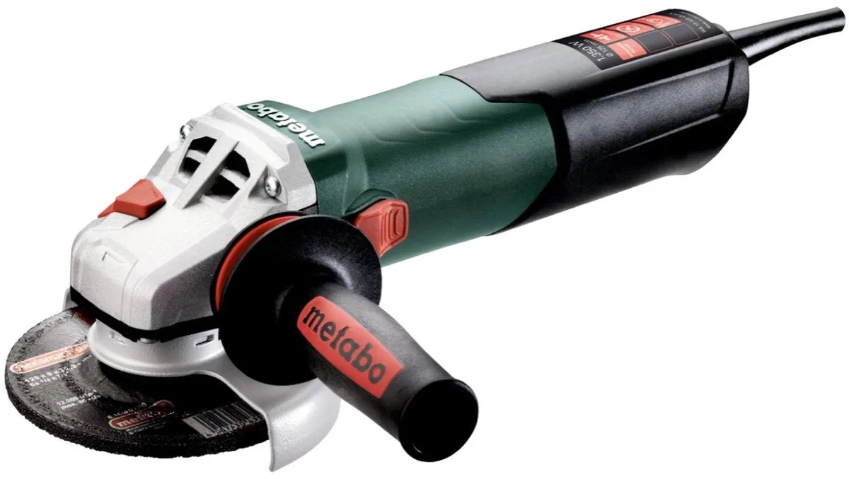 Metabo W 13-125 Quick 603627000 Haakse Slijper 1350W - Metaal