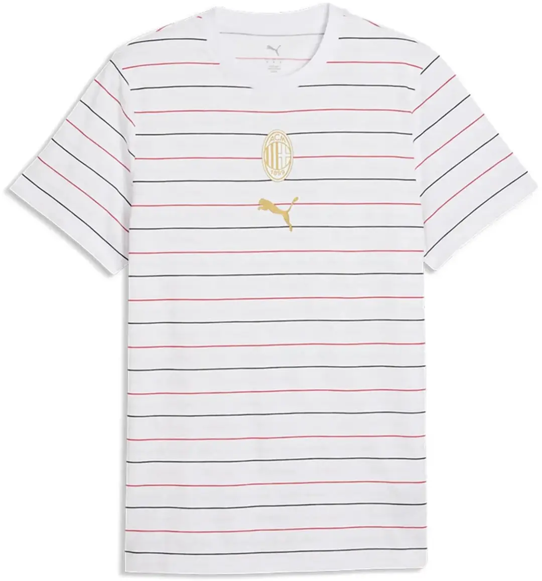 PUMA Ac Milan Culture AOP T-shirt - Beige - XL