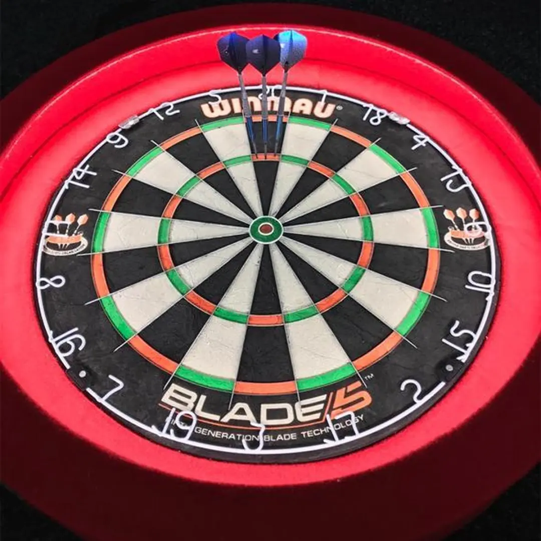 Lena Deluxe Dartbordverlichting - Rood