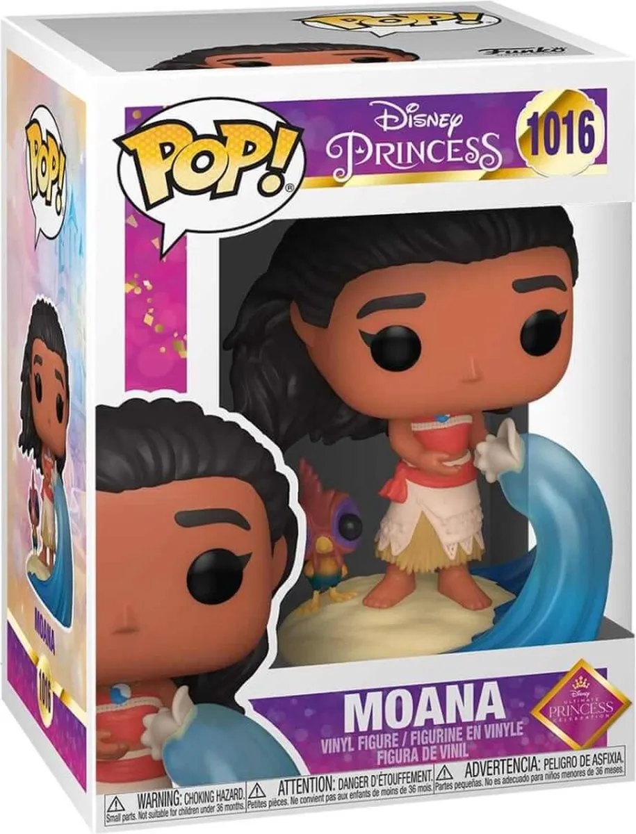 Funko Disney Ultimate Princess Moana POP! Vinyl Figure 9cm - Multicolours - afbeelding 2 van 6