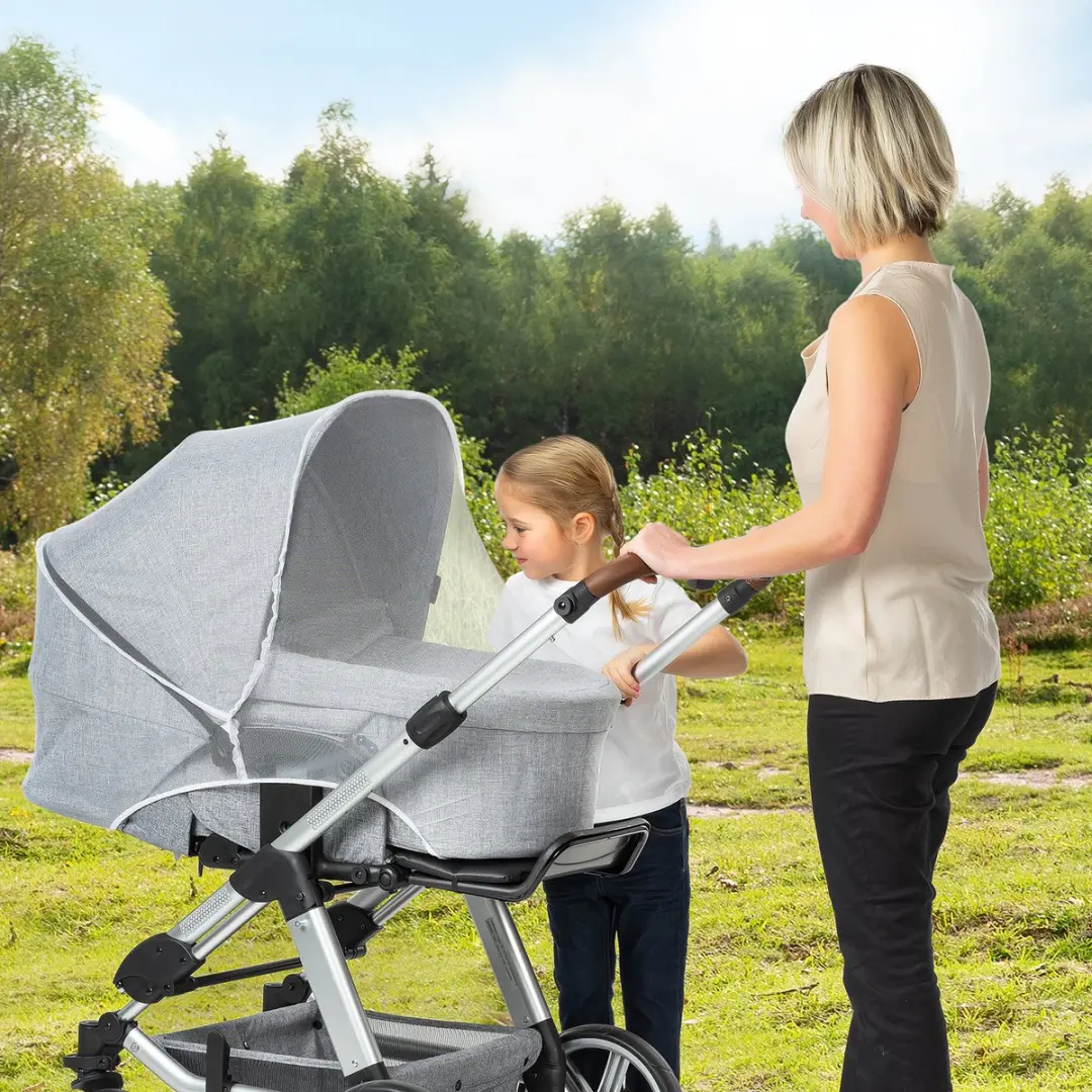 Reer BiteSafe Klamboe Kinderwagen - Wit