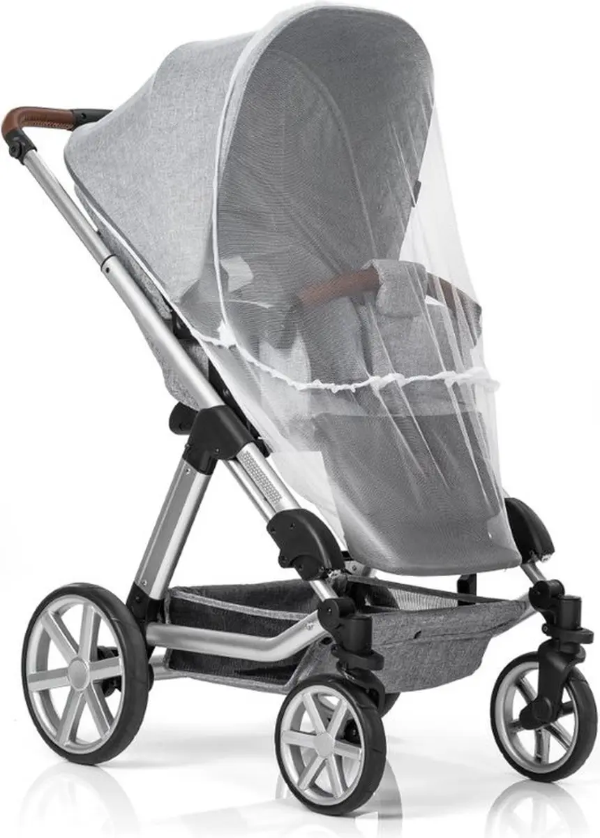 Reer BiteSafe Klamboe Kinderwagen - Wit - afbeelding 6 van 6