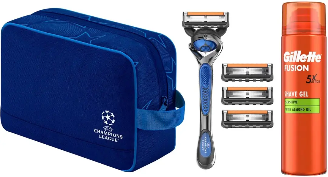 Gillette Fusion5 Scheerset - UEFA Champions League