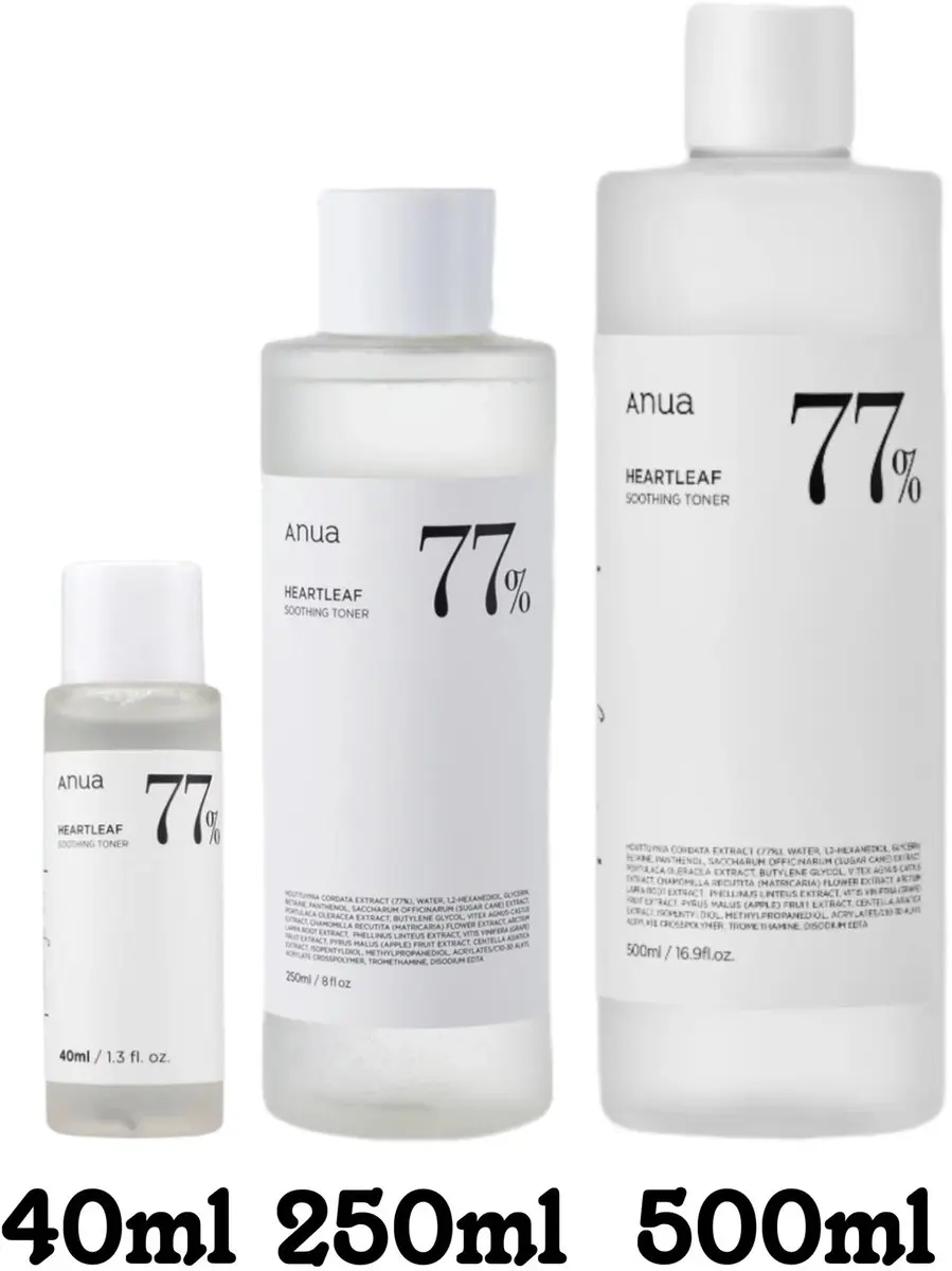 Anua Heartleaf 77% Soothing Toner 250ml