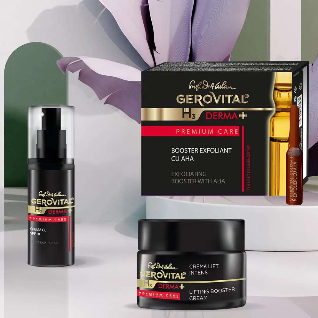 Gerovital H3 Derma+ Herstructurerende Antirimpelcrème SPF 10 - 50ml