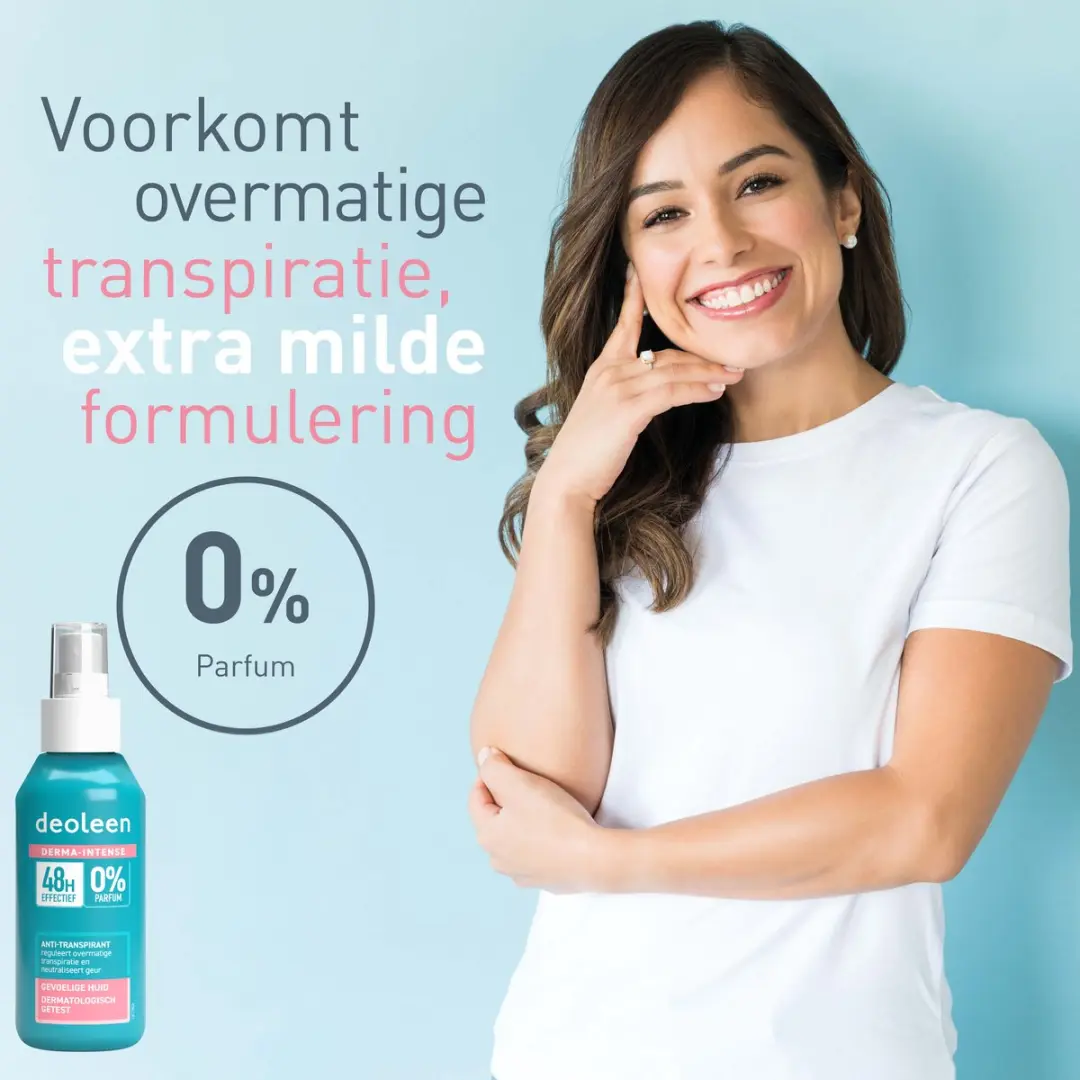 Deoleen Derma-Intense Anti-transpirant Spray 100ml - 48 uur