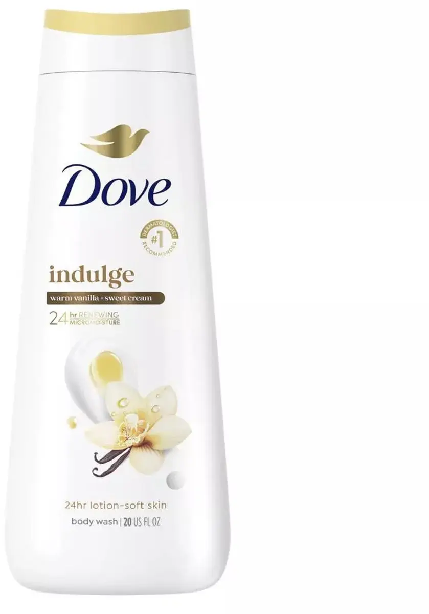 Dove Beauty Warm Vanilla & Sweet Cream Bodywash 591ml