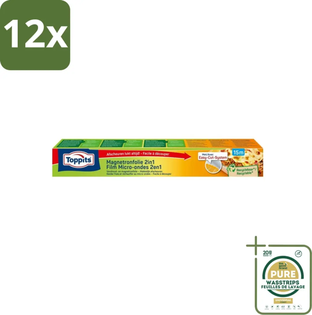 Toppits Magnetronfolie 2-in-1 15m