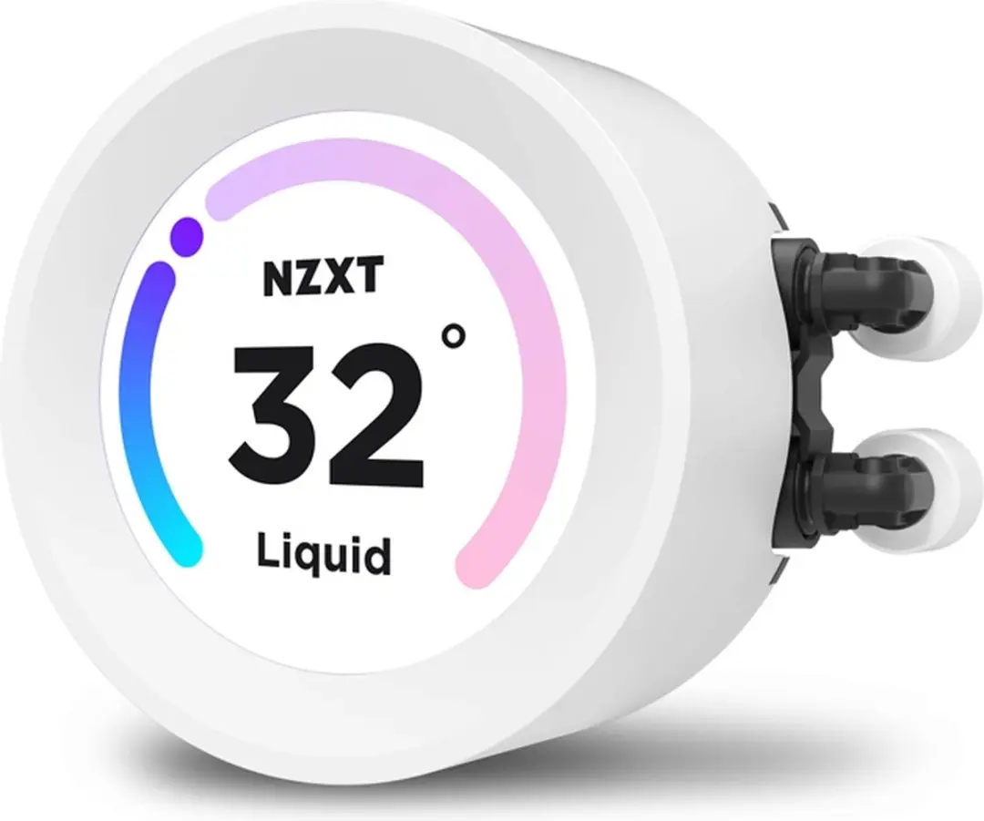NZXT Kraken Elite 280 RGB RL-KR28E-W1 - Vloeistofkoeler - 280mm - Wit
