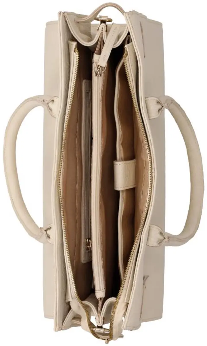 DSTRCT Floater Field Dames Laptoptas 15" - Beige