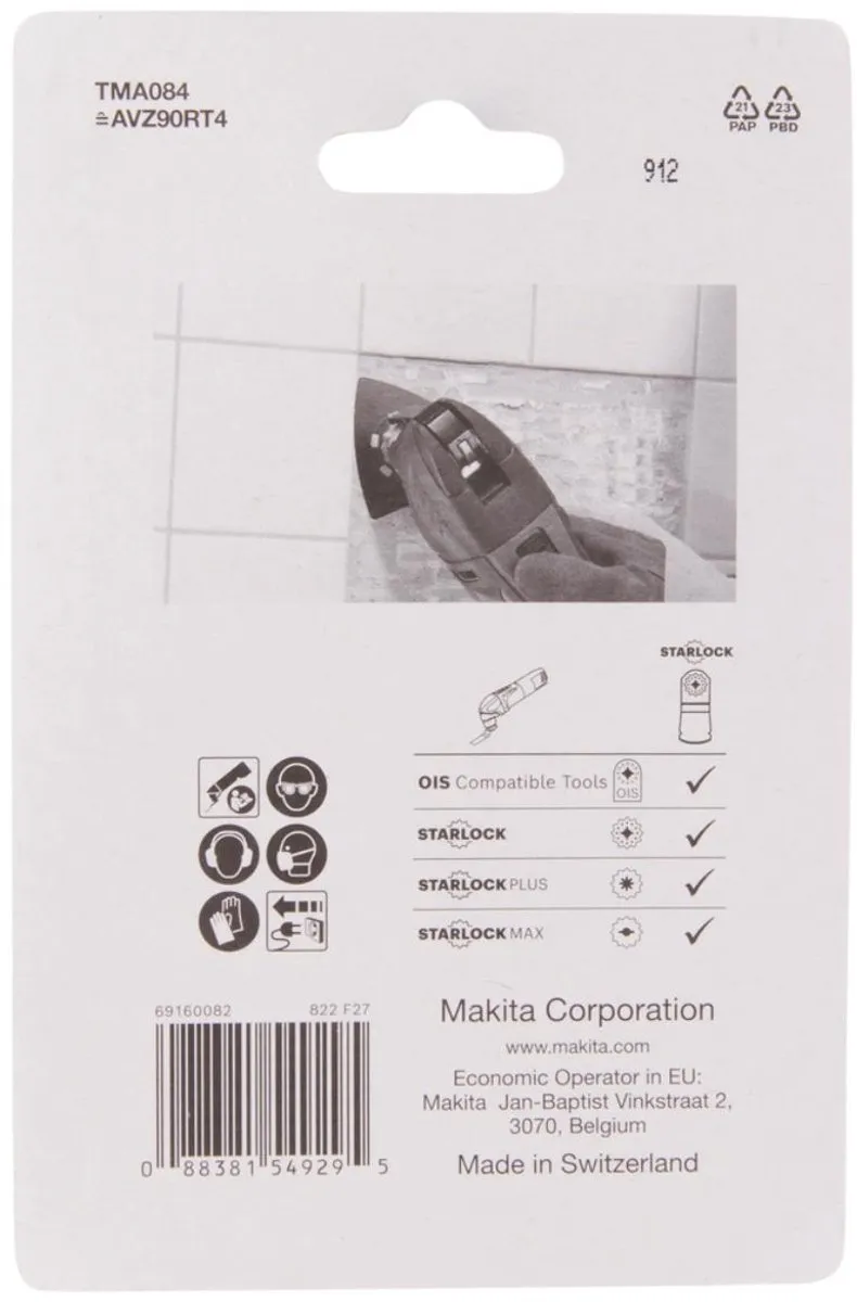Makita HM Delta Plaat 90 TMA084 - Oscillerend Multitool - 1 Stuk