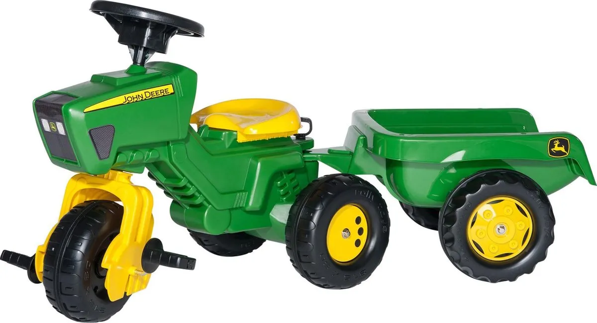 Rolly Toys Rolly MiniTrac John Deere Driewieler Groen