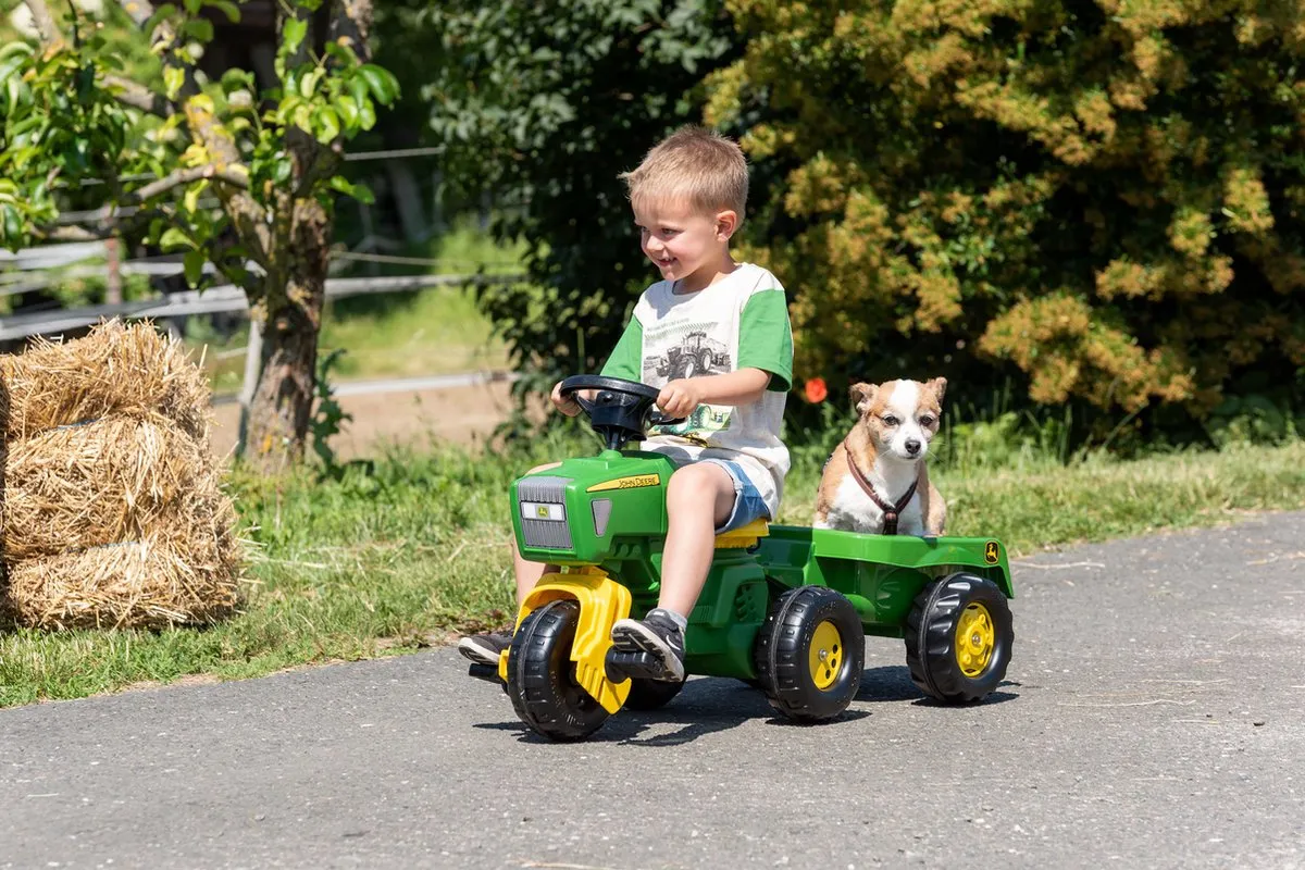 Rolly Toys Rolly MiniTrac John Deere Driewieler Groen