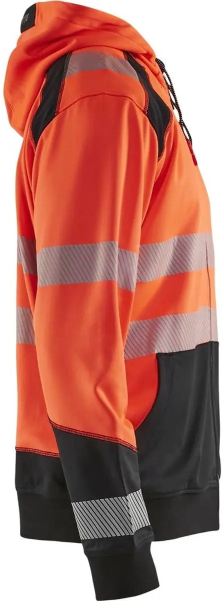 Blåkläder Hooded Sweatshirt High Vis 3546-2528 - XS