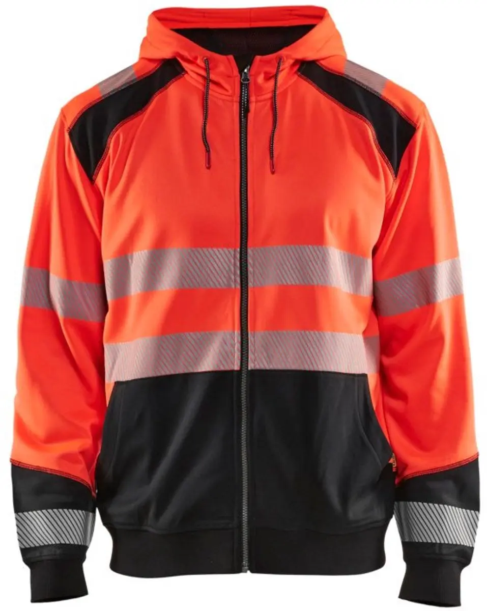 Blåkläder Hooded Sweatshirt High Vis 3546-2528