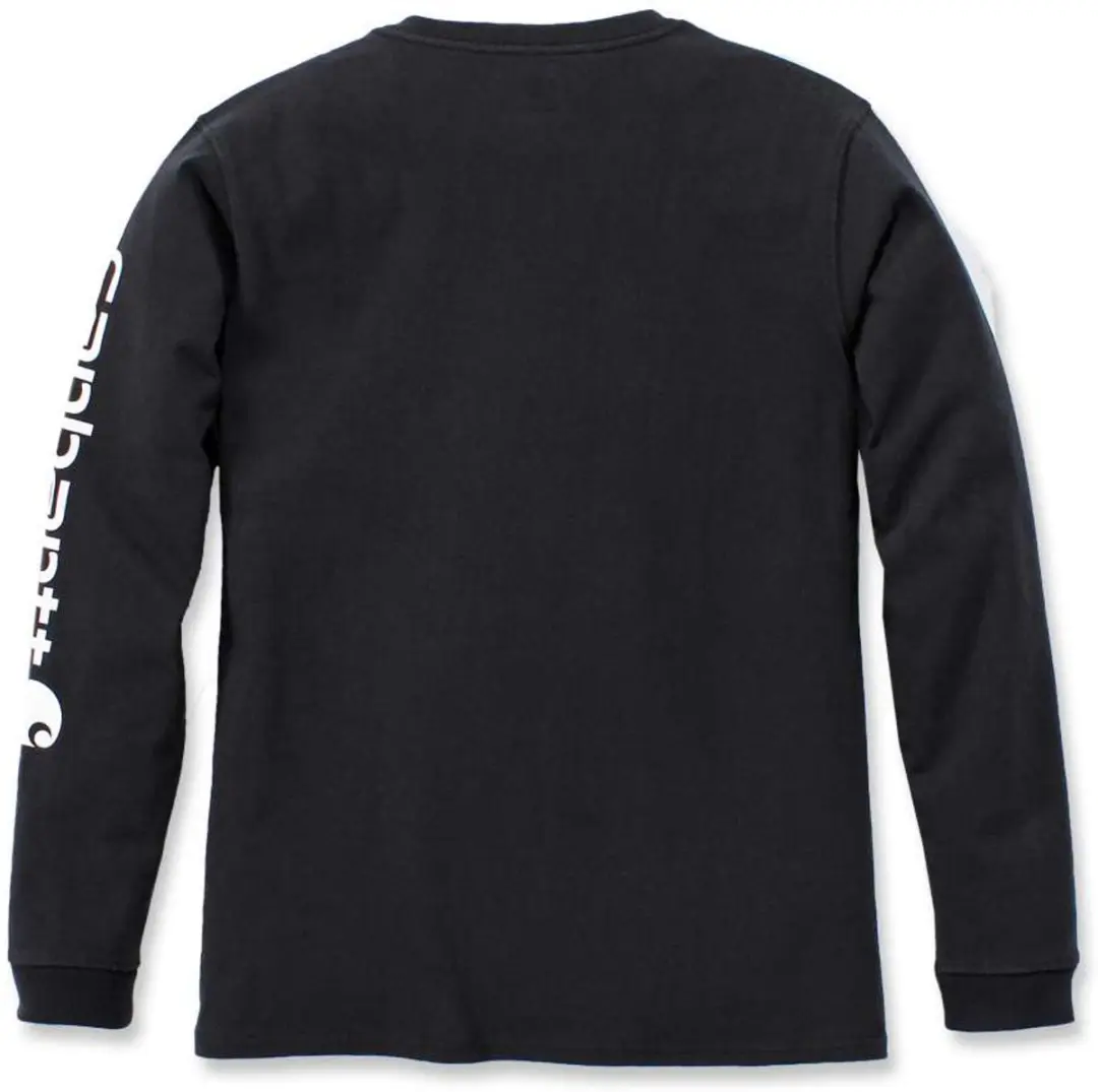 Carhartt Workwear Dames Longsleeve Shirt M - Zwart