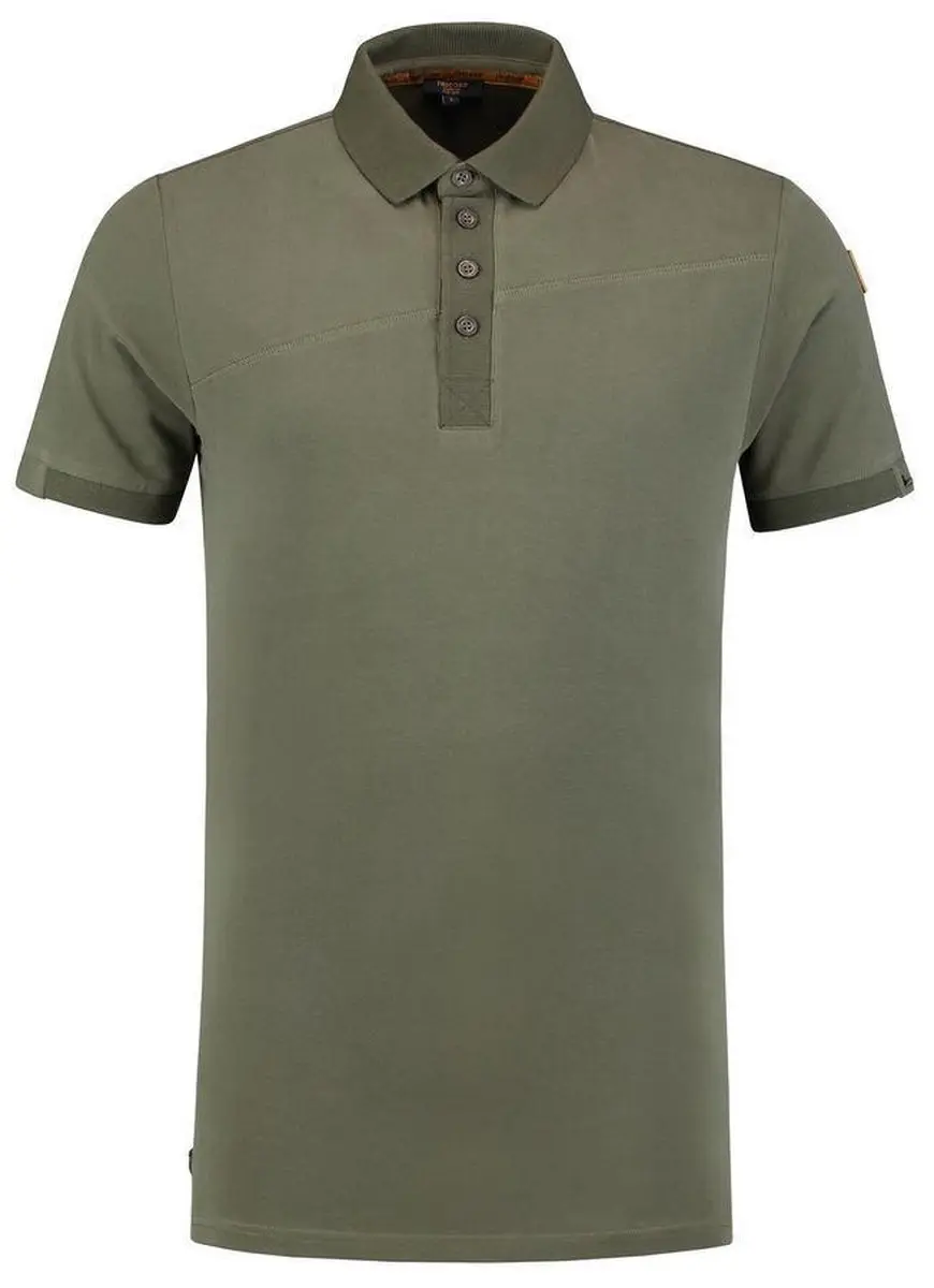 Tricorp Poloshirt Premium Naden 204002 - Maat L - Army