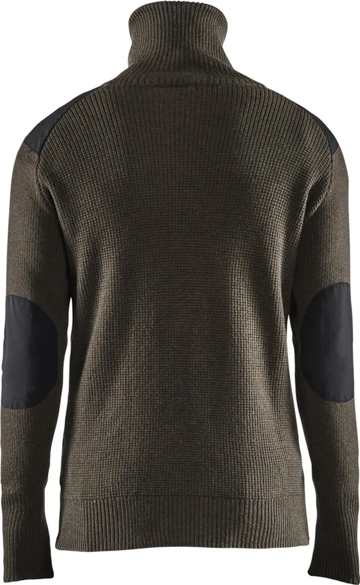 Blåkläder Wollen Sweater 4630-1071 - 4XL - Groen/Donkergrijs