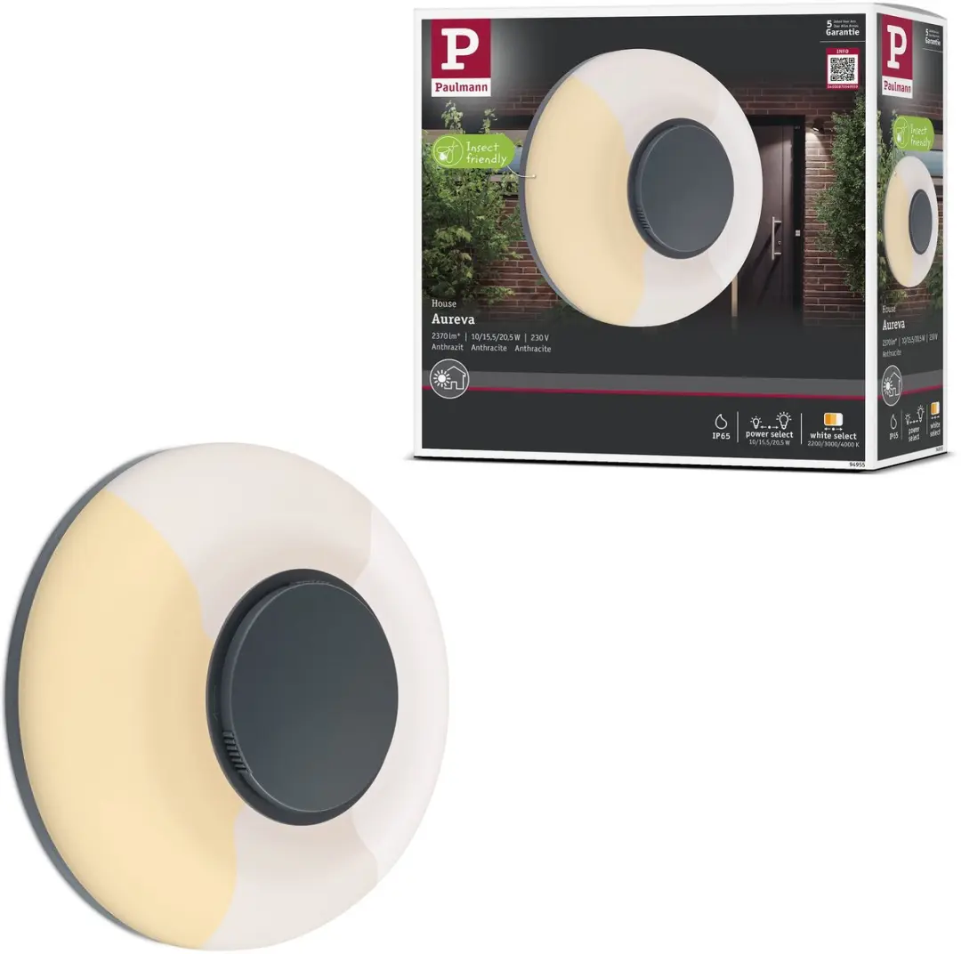 Paulmann Aureva LED Wandarmatuur Buiten IP65 20,5W