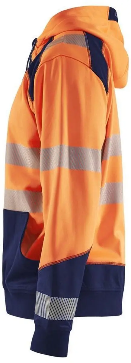 Blåkläder Hooded Sweatshirt High Vis 3546-2528 - XS