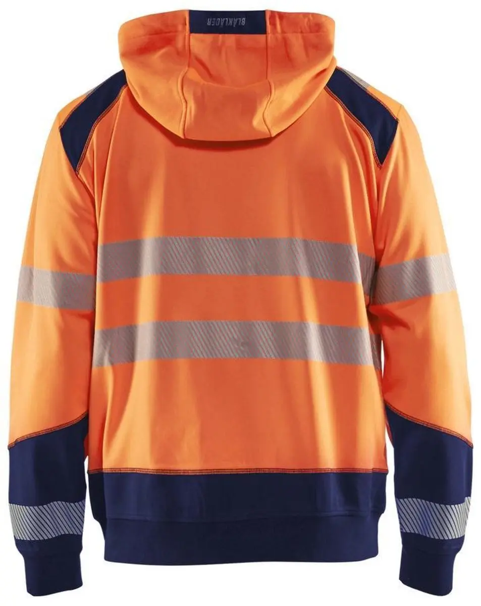 Blåkläder Hooded Sweatshirt High Vis 3546-2528 - XS