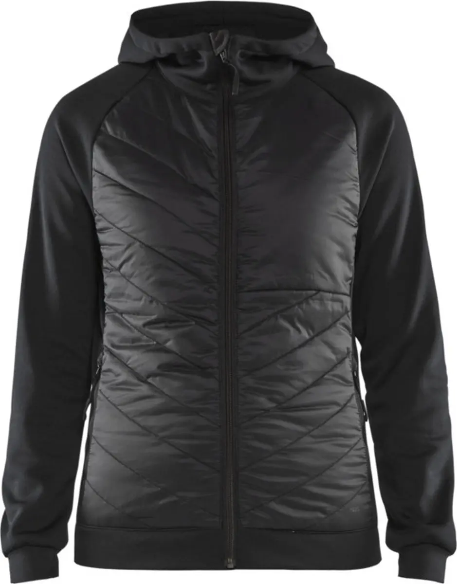 Blåkläder Dames Hybride Sweater 3464-2526 - Zwart/Donkergrijs S