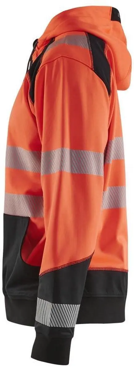 Blåkläder High Vis Sweatshirt 3546-2528 - Rood/Zwart - XXXL