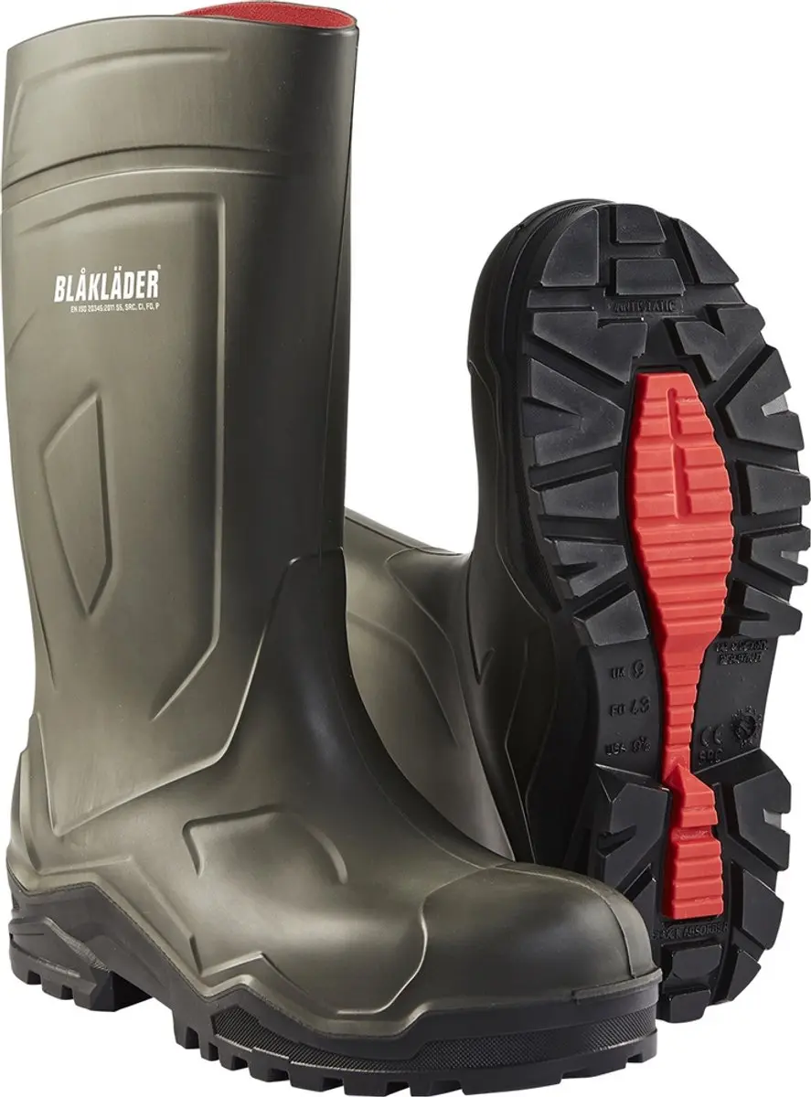 Blåkläder Veiligheidslaars S5 2422-3909 - Army Groen/Zwart