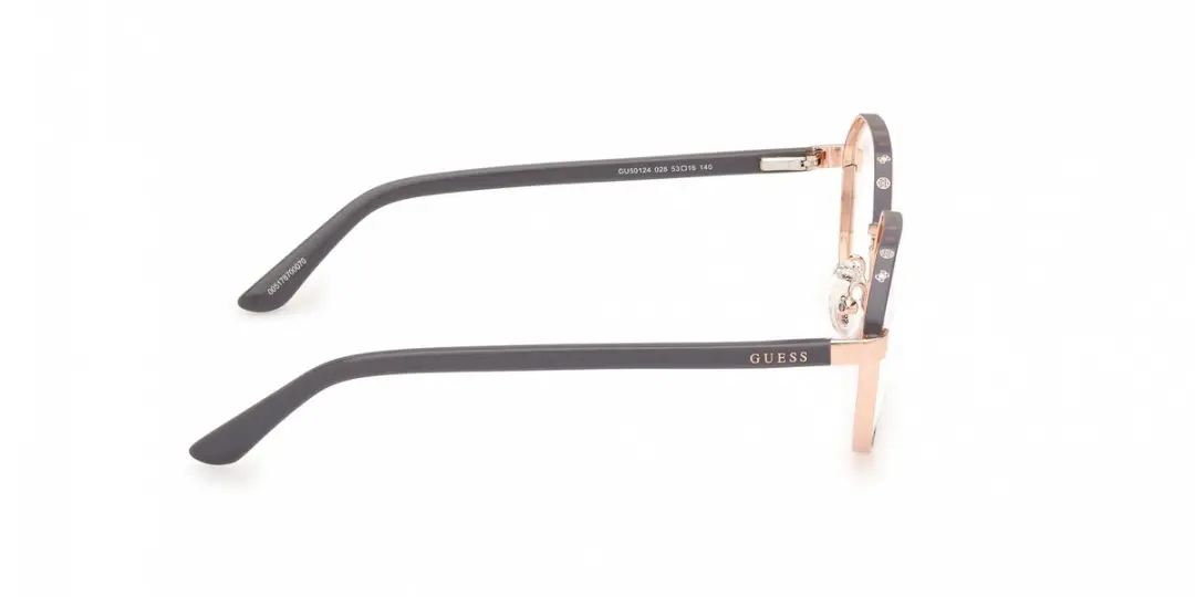 GUESS GU50124 Brilmonturen - Shiny rose gold - afbeelding 4 van 4