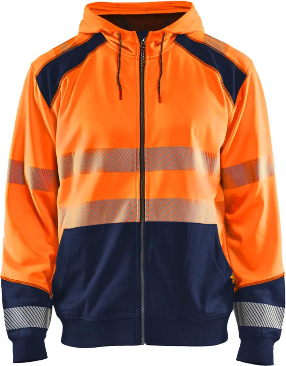 Blåkläder Hooded Sweatshirt High Vis 3546-2528