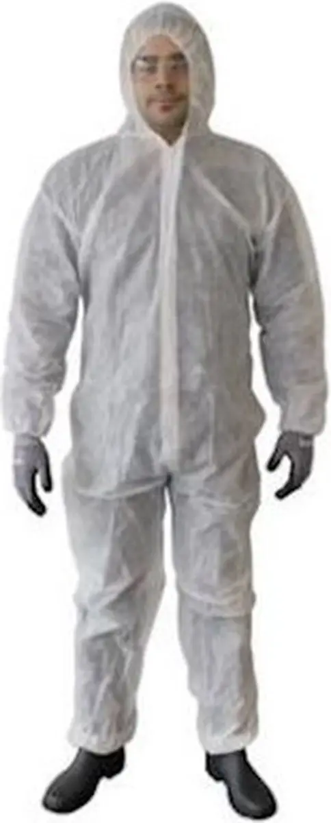 Oxxa Cover 6110 Wegwerpoverall - L - Wit