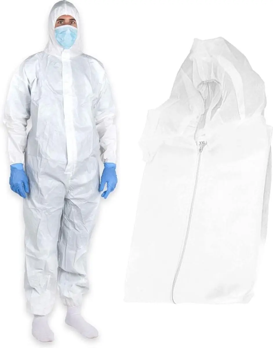 Oxxa Cover 6110 Wegwerpoverall - L - Wit