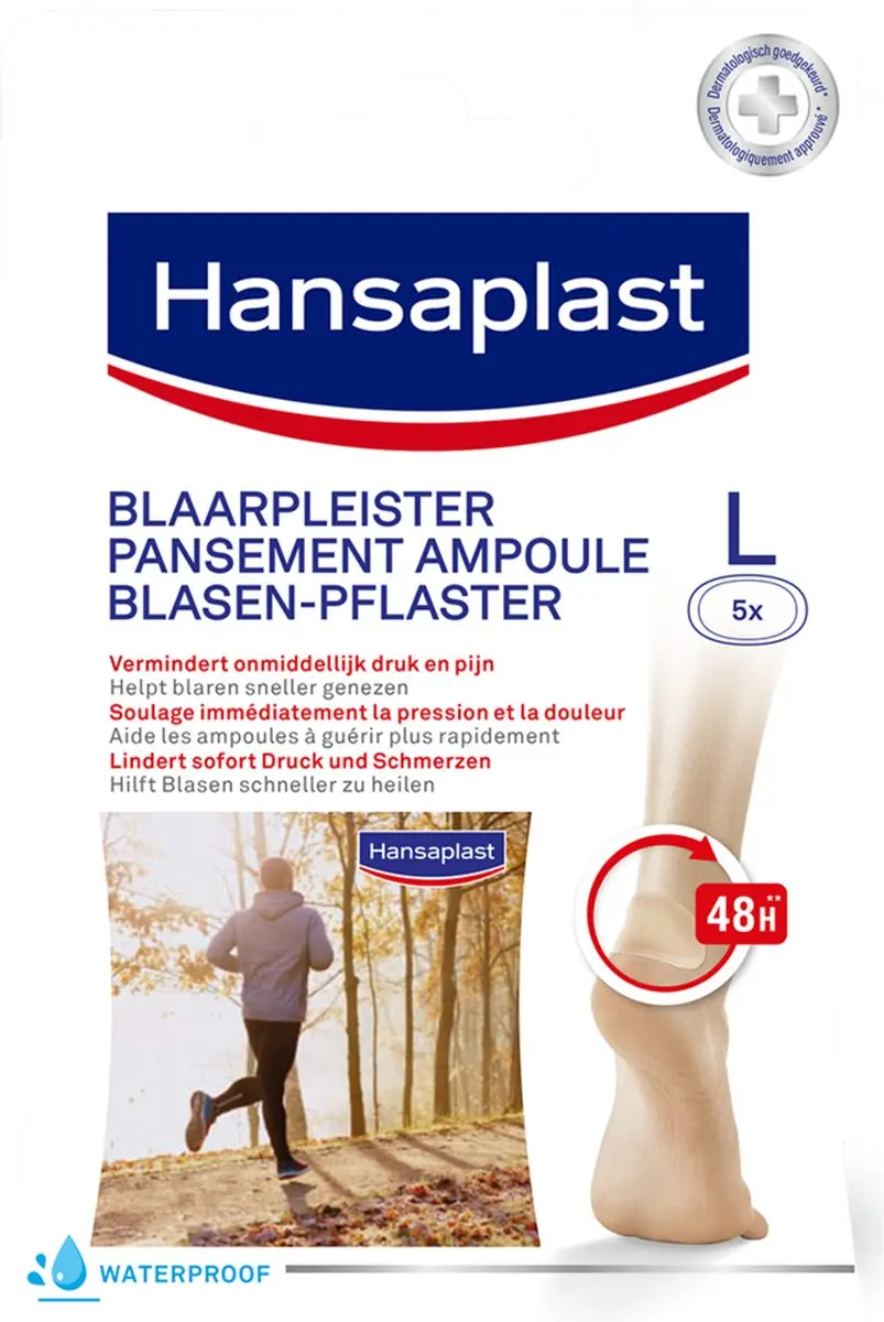 Hansaplast Blaren Pleister Groot L