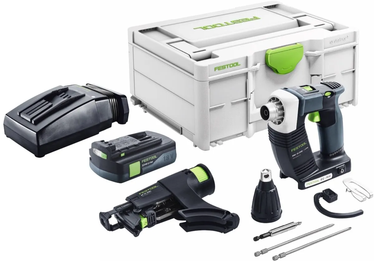Festool DURADRIVE DWC 18-2500 Accuschroevendraaier 18V - 18Nm - 1x 3.0Ah