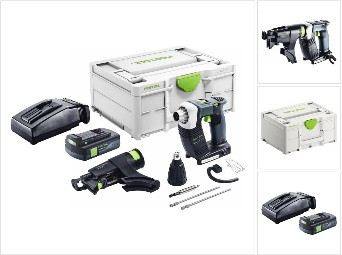 Festool DURADRIVE DWC 18-2500 Accuschroevendraaier 18V