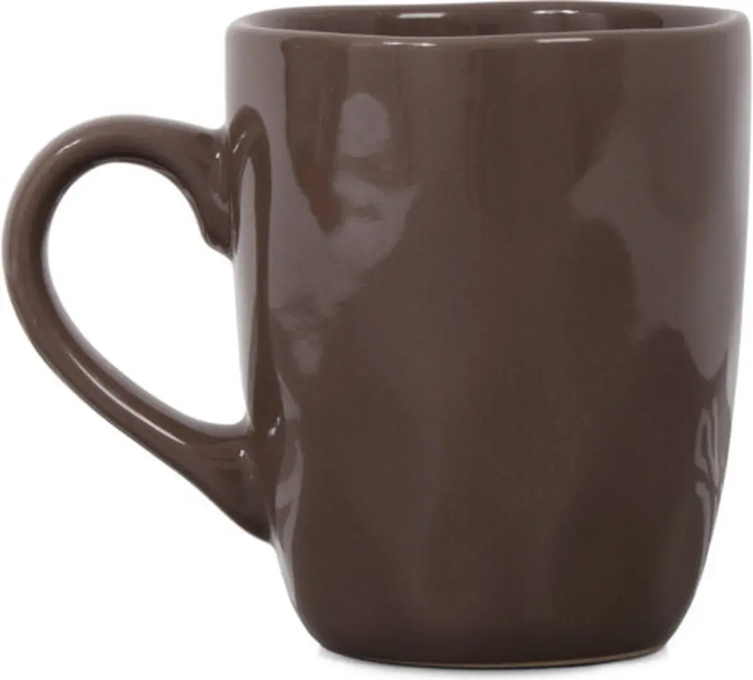 Senza Keramieken Mok 314ml - Donker Bruin