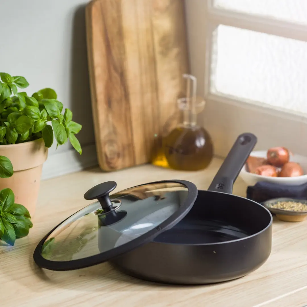 BK Blue Label Inductiekoekenpan 24cm - Zwart