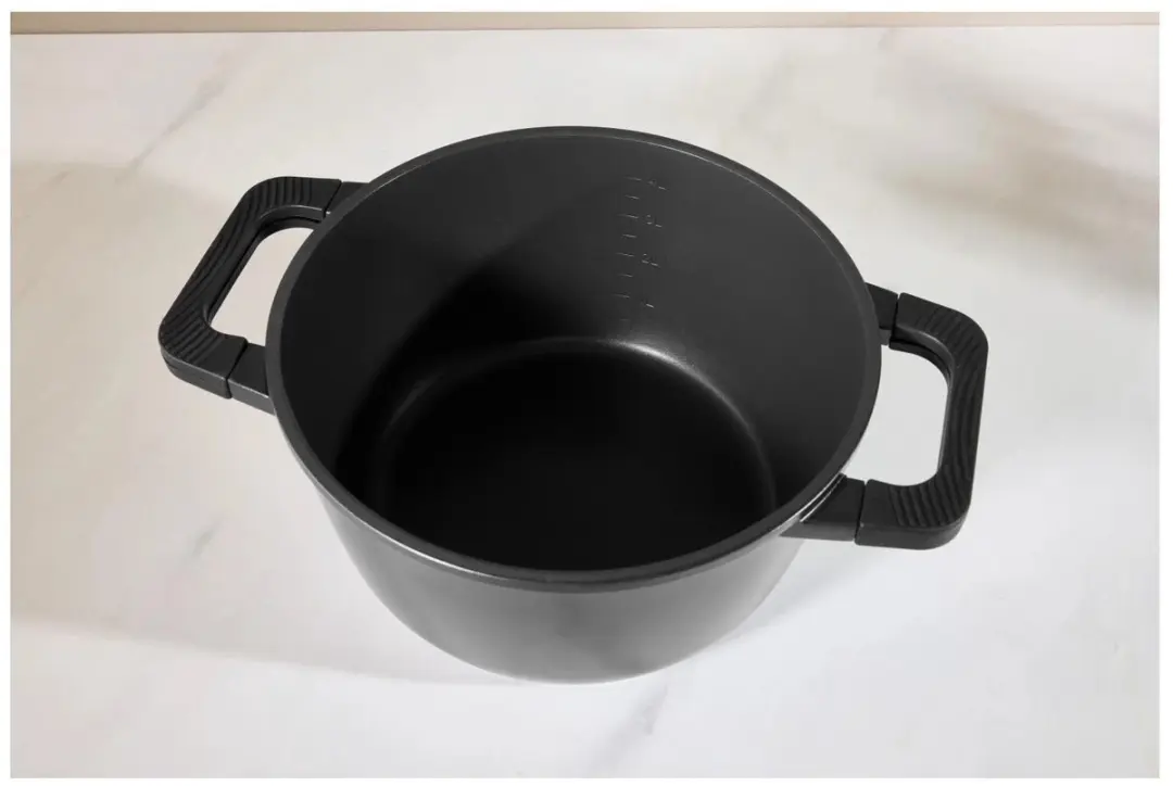 Silvercrest Gegoten Aluminium Kookpan Ø24cm - Antiaanbaklaag - Zwart