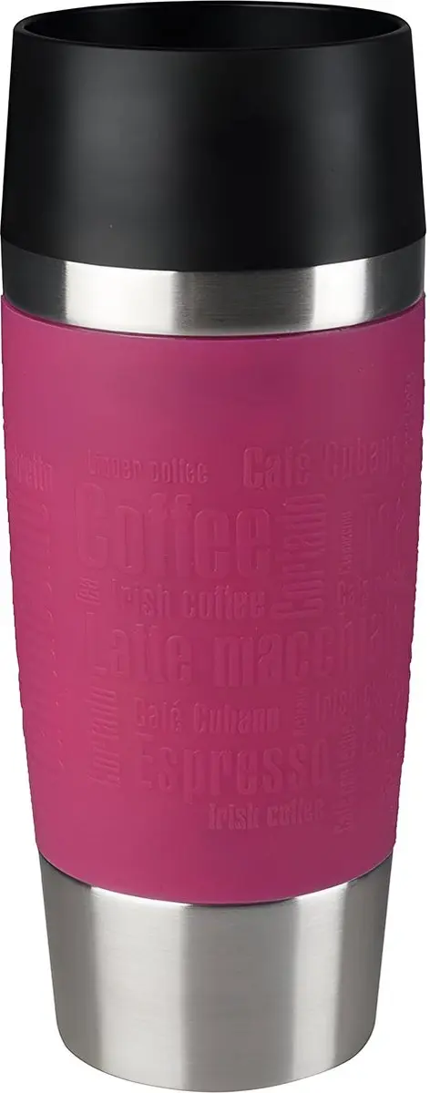 Emsa 513550 Travel Mug Isolatiebeker 360ml - Framboos