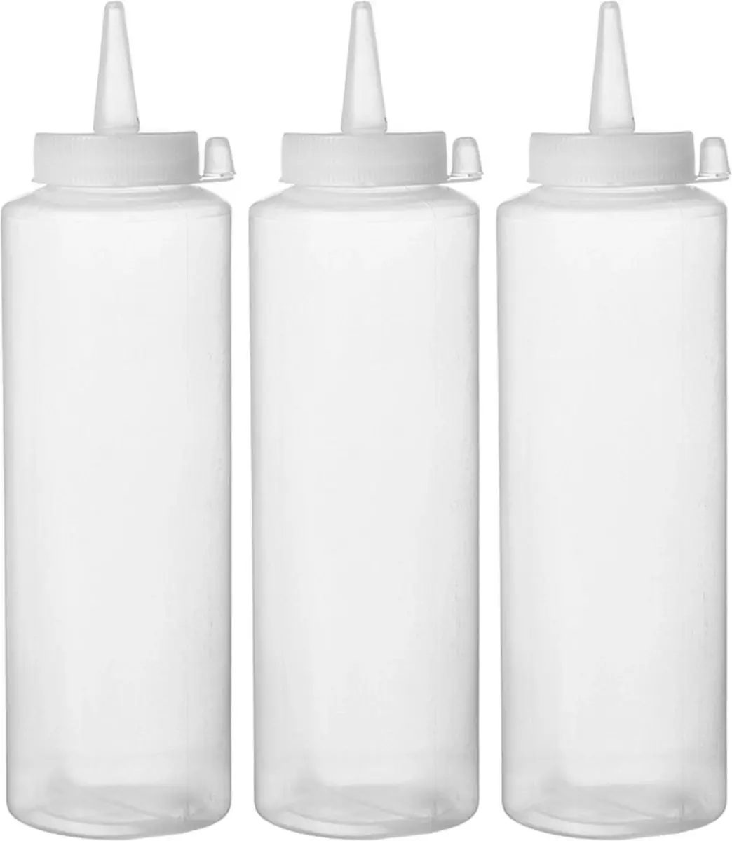 HENDI Sausdispenserflacons 0,2L - 3 Stuks
