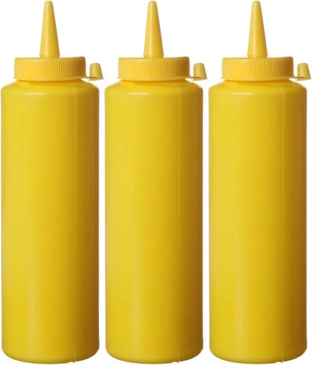 HENDI Sausdispenserflacons 0,2L - 3 Stuks