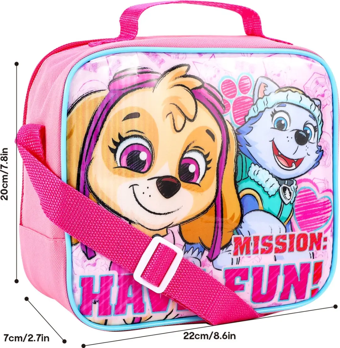 PAW Patrol Skye & Everest Lunchtas - Roze