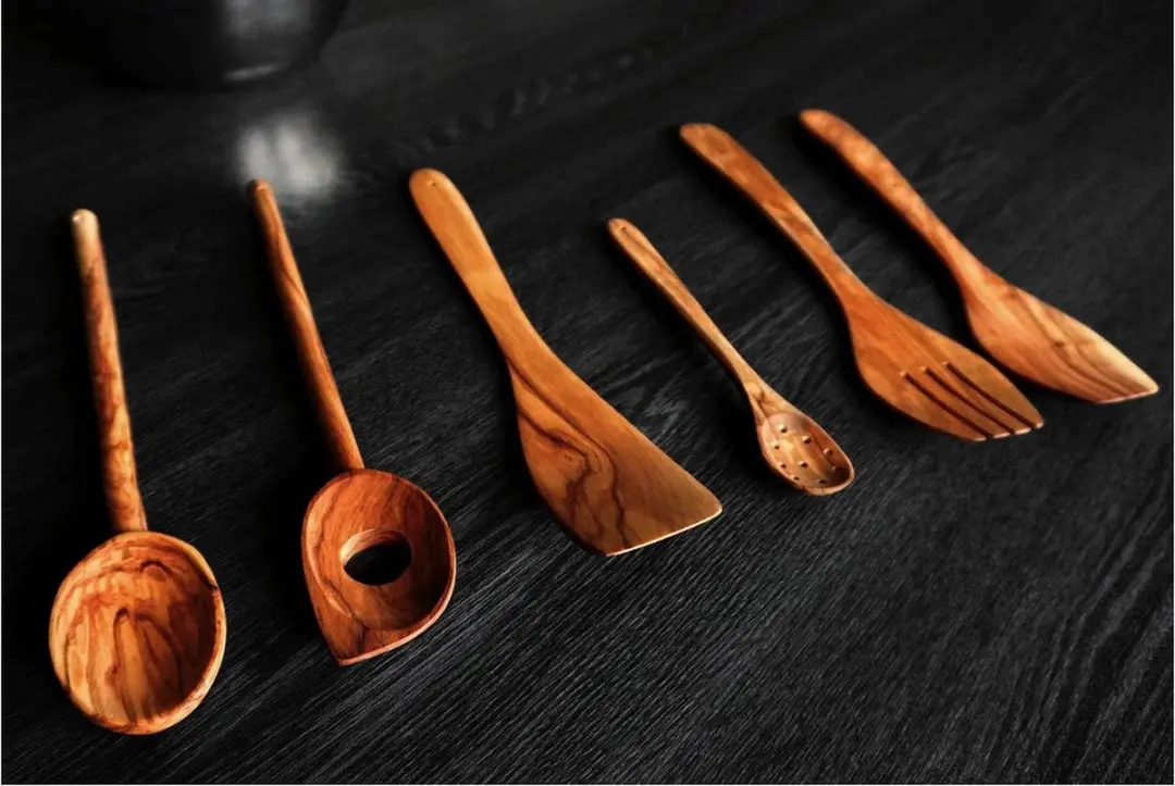 Metaltex Olijven Houten Lepel 30cm