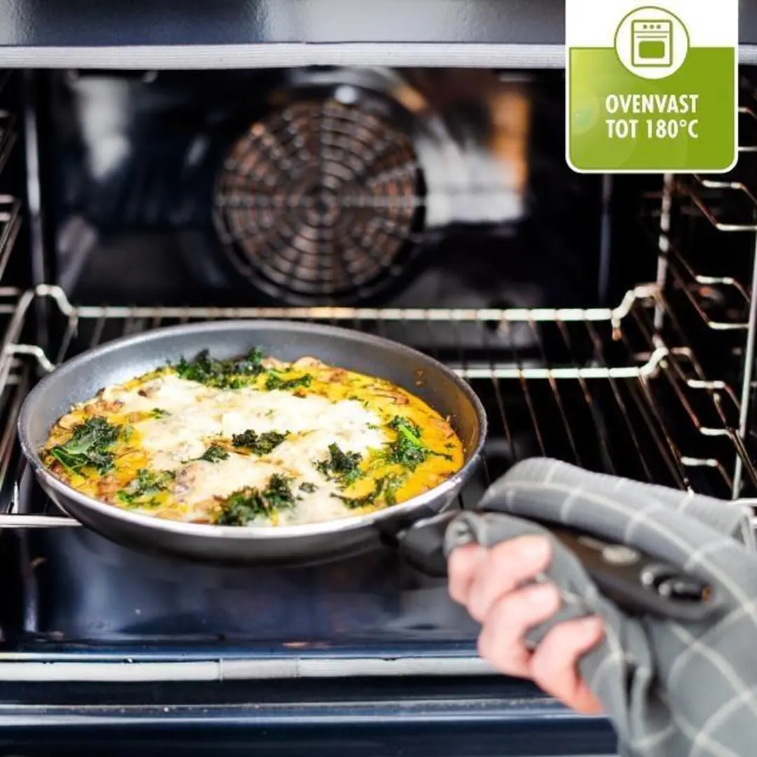 GreenPan Andorra Koekenpan 28cm - PFAS-vrij - Zwart