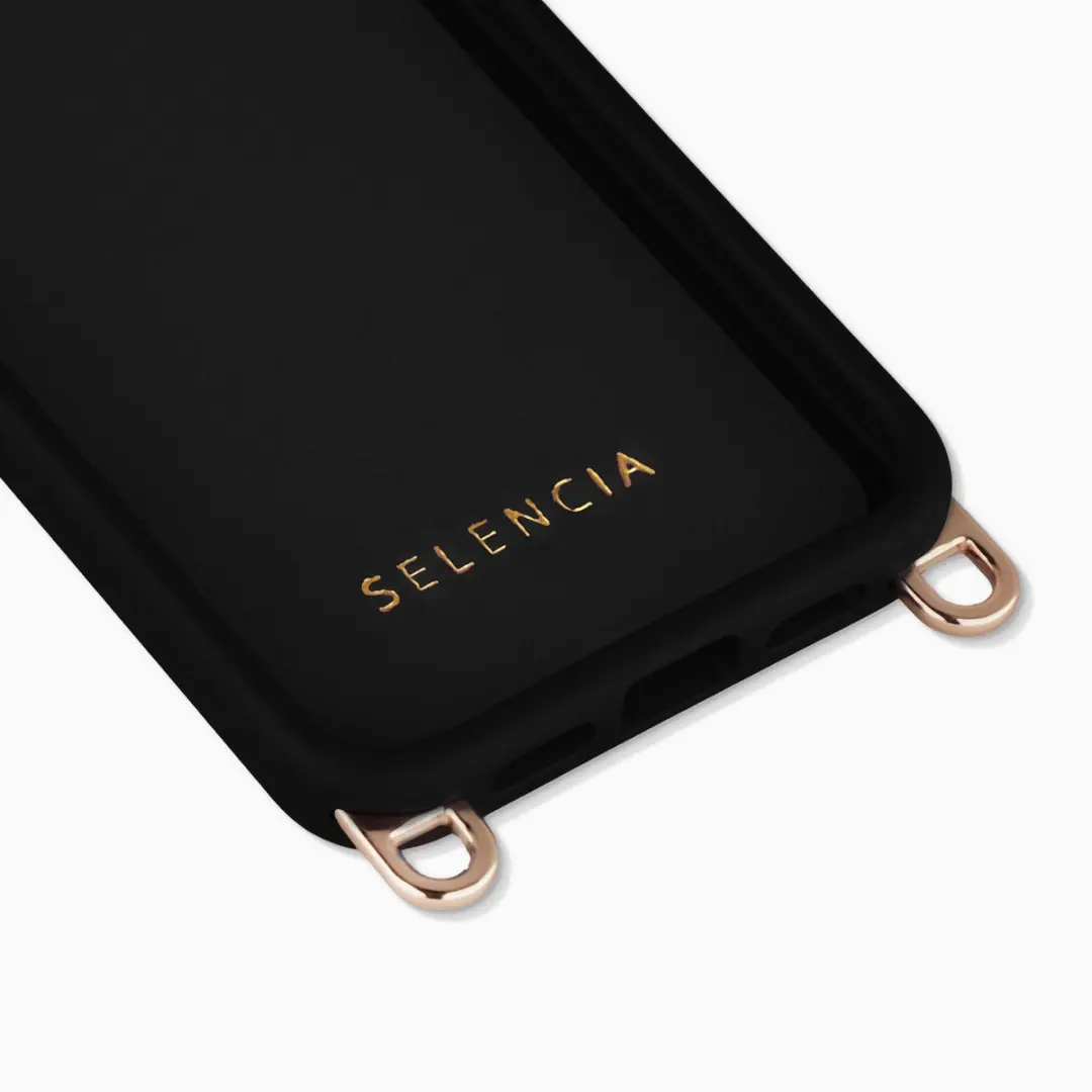 Selencia Hoesje iPhone SE/8/7 - Velvet Black - MagSafe - afbeelding 6 van 6