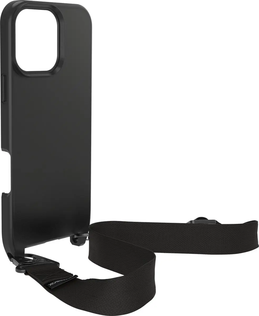OtterBox React Necklace Hoesje 77-96833 - iPhone 16 Pro Max - Zwart