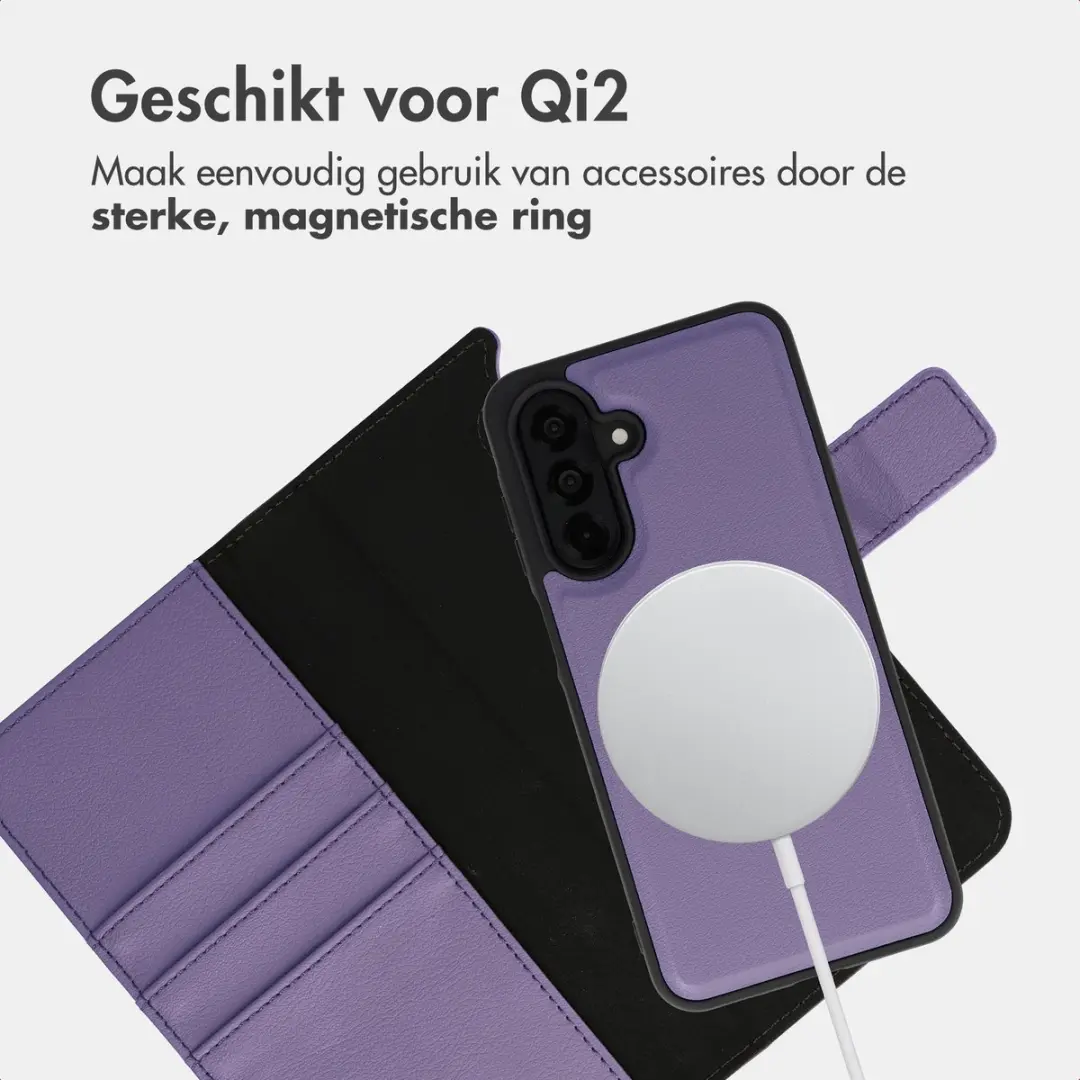 Imoshion Bookcase Hoesje Samsung Galaxy A26 - 2-in-1 Paars