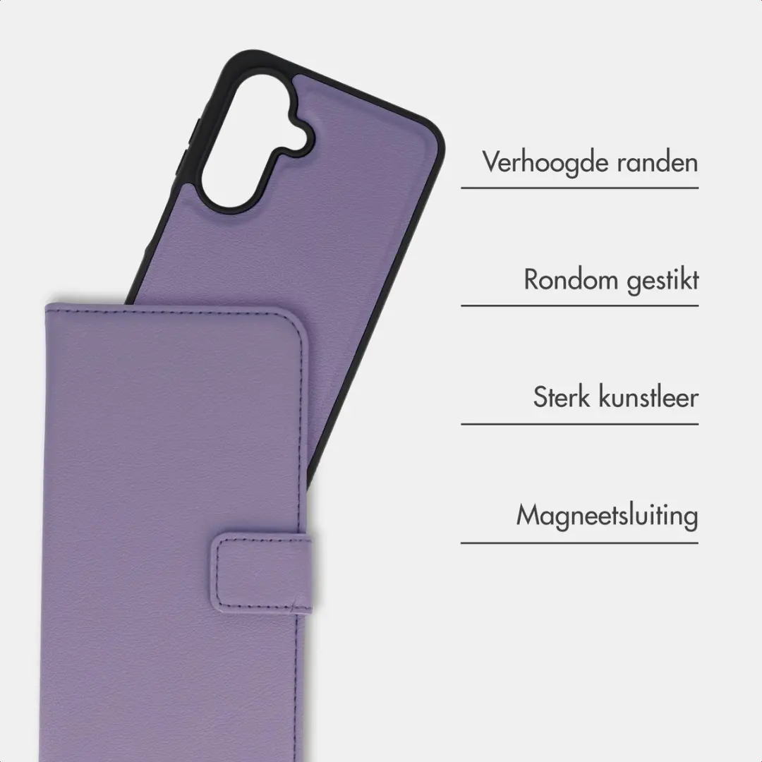 Imoshion Bookcase Hoesje Samsung Galaxy A26 - 2-in-1 Paars