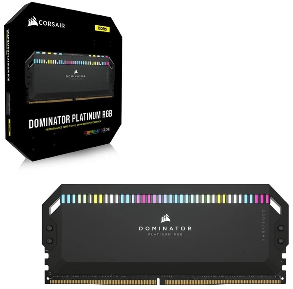 Corsair Vengeance RGB CMH32GX5M2B6000Z30K - 32GB DDR5 - 6000 CL30 - Grijs - afbeelding 6 van 6