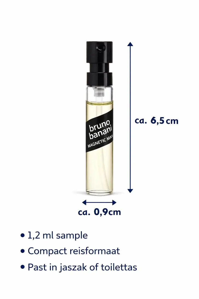Bruno Banani Magnetic Man Eau de Toilette - 3x1.2ml Monsterset